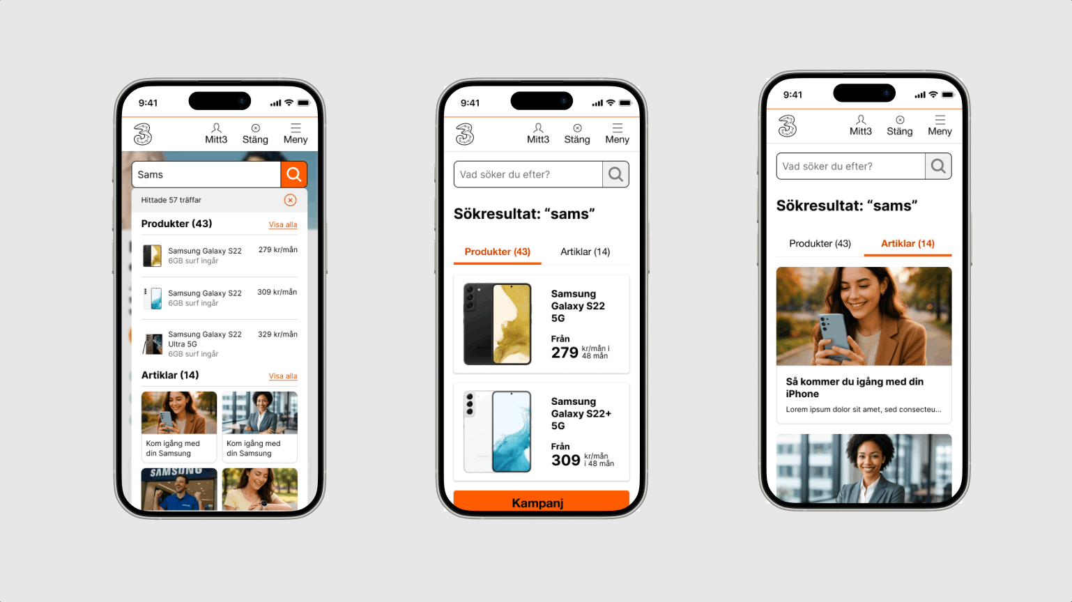 Reinventing Search: A UX Redesign for Tre.se